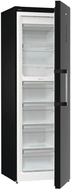 Морозильна камера Gorenje, 185.5x59.5х66.3, 280л, 1дв., A++, NF, диспл зовн., інвертор, чорний