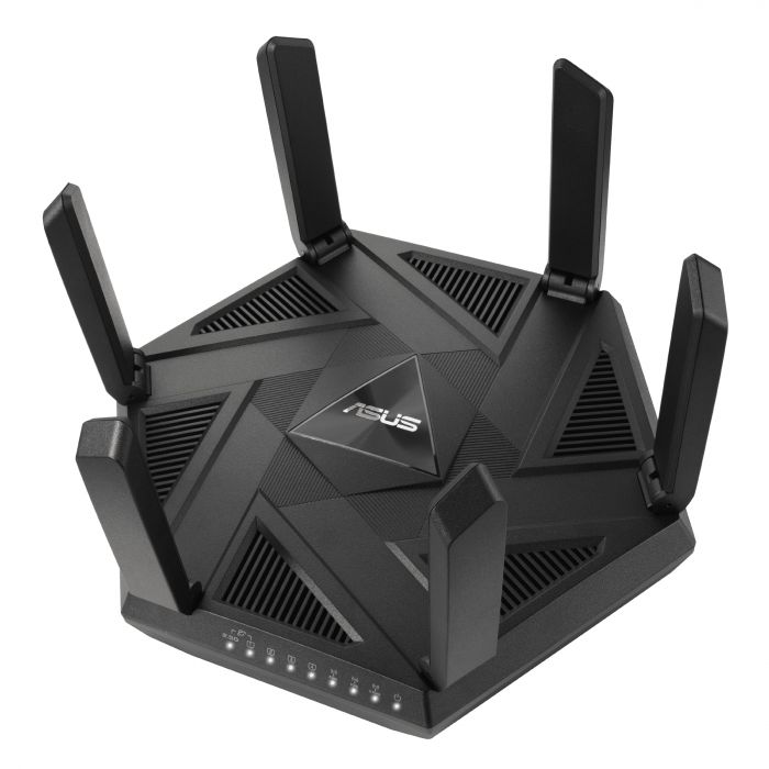 Маршрутизатор ASUS RT-AXE7800 AXE7800, 3xGE LAN, 1xGE WAN, 1x2.5GE LAN/WAN, 1xUSB3.2, MESH