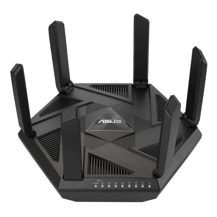 Маршрутизатор ASUS RT-AXE7800 AXE7800, 3xGE LAN, 1xGE WAN, 1x2.5GE LAN/WAN, 1xUSB3.2, MESH