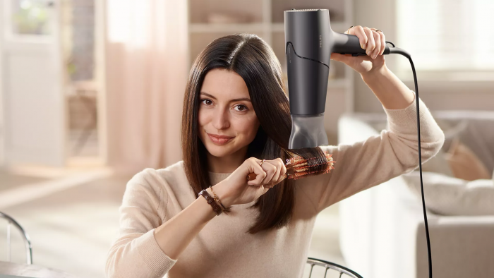 Фен Philips 5000 Series, 2100Вт, 3 режими, іонізація, хол. обдув, темно-сірий