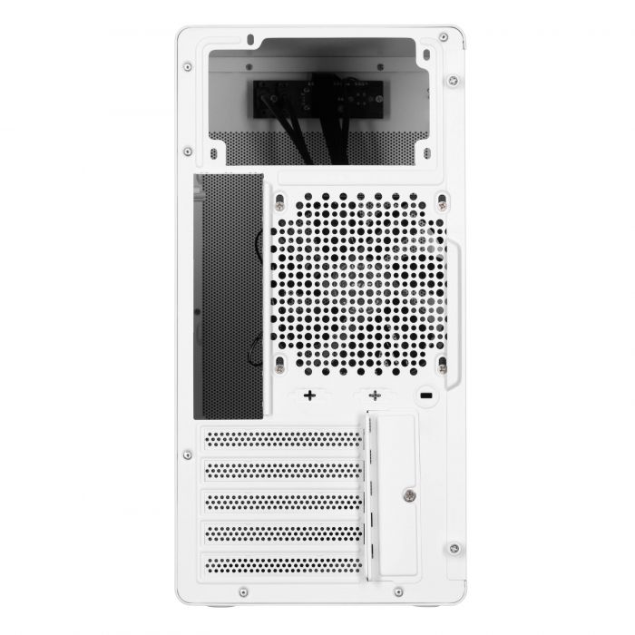Корпус 2E Credo V285W без БЖ, 1xUSB3.0, 1х USB 2.0, 1xUSB Type-C, 1x120мм, VGA 300мм, mATX, білий