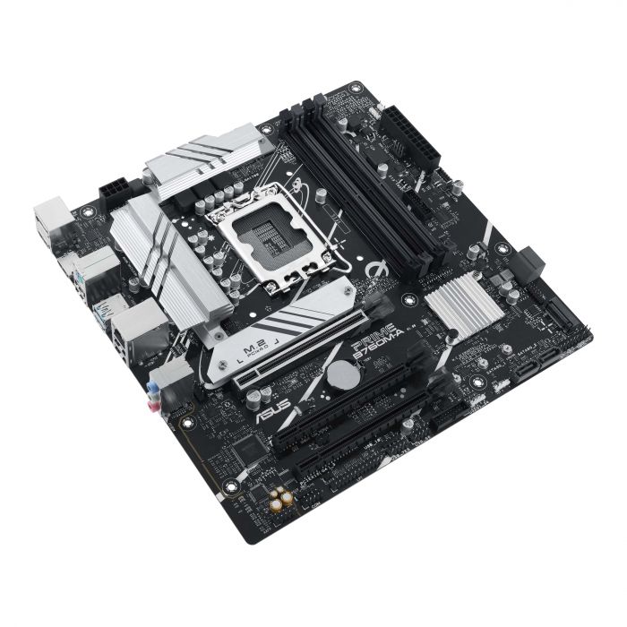 Материнcька плата ASUS PRIME B760M-A-CSM s1700 B760 4xDDR5 M.2 HDMI DP mATX CSM