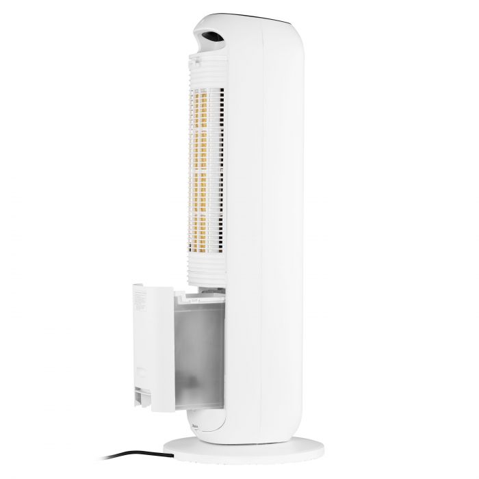 Кліматичний комплекс Cooper&Hunter 4в1 охолоджувач-нагрівач-зволожувач-вентилятор, 20м2, електр. кер-ння, дисп, пульт ДК, таймер, біл/чорн