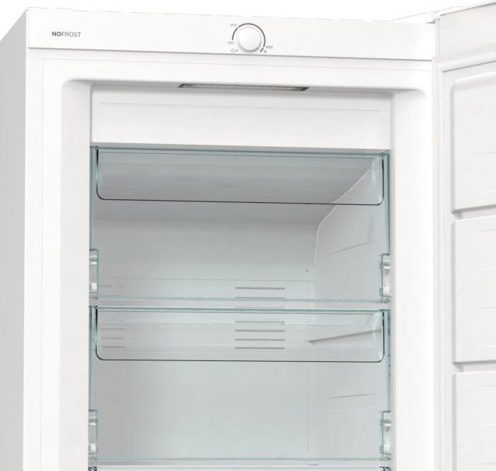 Морозильна камера Gorenje, 185.5x59.5х66.3, 280л, 1дв., A+, NF, білий