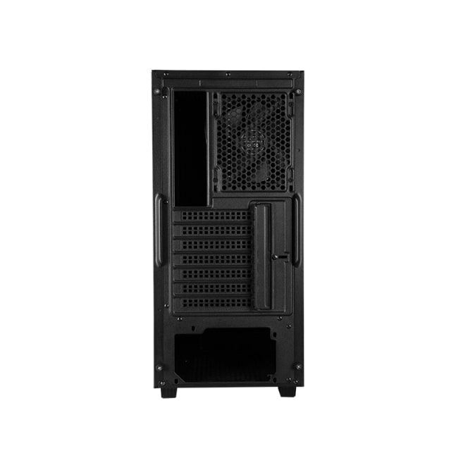 Корпус CHIEFTEC Elox AS-01B, без БЖ, 2xUSB3.2, 1xUSB2.0, 1x120мм, Sound insulated panels, VGA 320мм, LCS ready, ATX, чорний