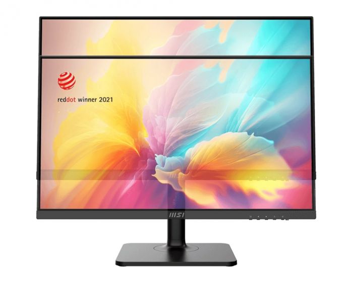 Монітор MSI 23.8" Modern MD2412P HDMI, USB-C, MM, IPS, 100Hz, 4ms, sRGB 114%, Pivot