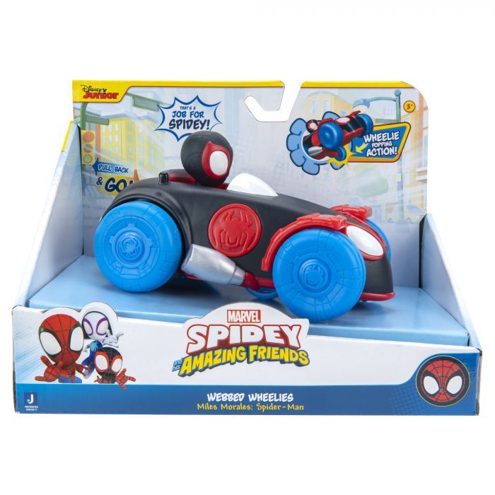 Машинка інерційна Spidey Pull Back Vehicle Майлз Моралес (Miles Morales)