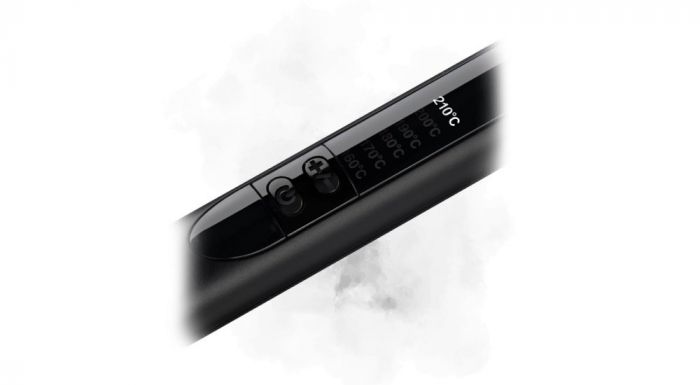 Плойка Babyliss, 48Вт, темп.режимів-6, D -10mm, 160-210С, кераміка, чорно-золотий