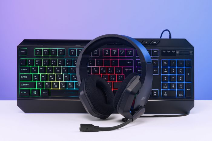 Гарнітура ігрова 2E GAMING HG315, 7.1, USB-A, RGB, 2м, чорний