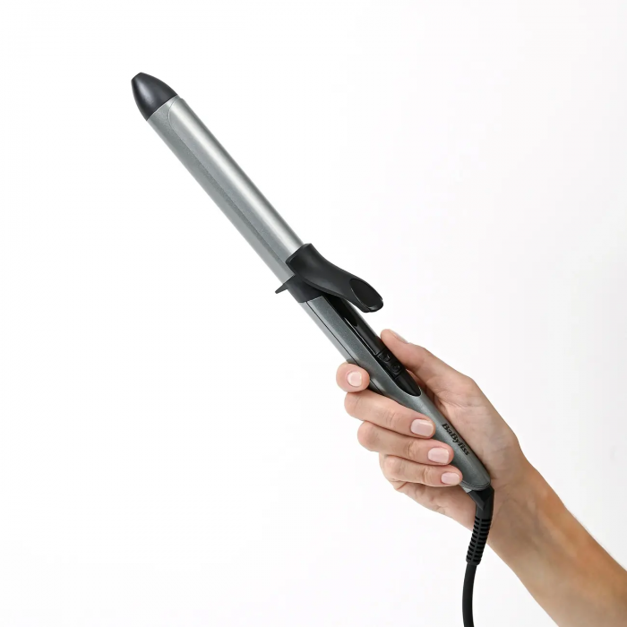 Плойка Babyliss Xanadu, 46Вт, темп.режимів-6, D -25mm, 160-210С, метал, сірий