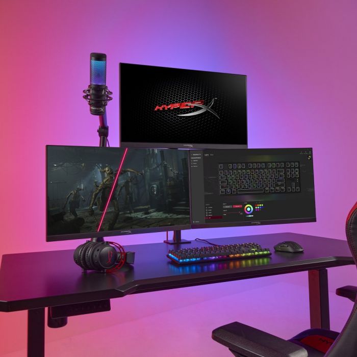 Монітор LCD 25" FHD HyperX Armada, 2xHDMI 2.0, DP 1.4, IPS, 1920x1080, 240Hz, 1ms