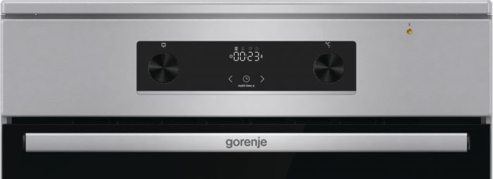 Плита Gorenje електрична індукційна, 71л, 60x60см, дисплей, IconLed, нерж