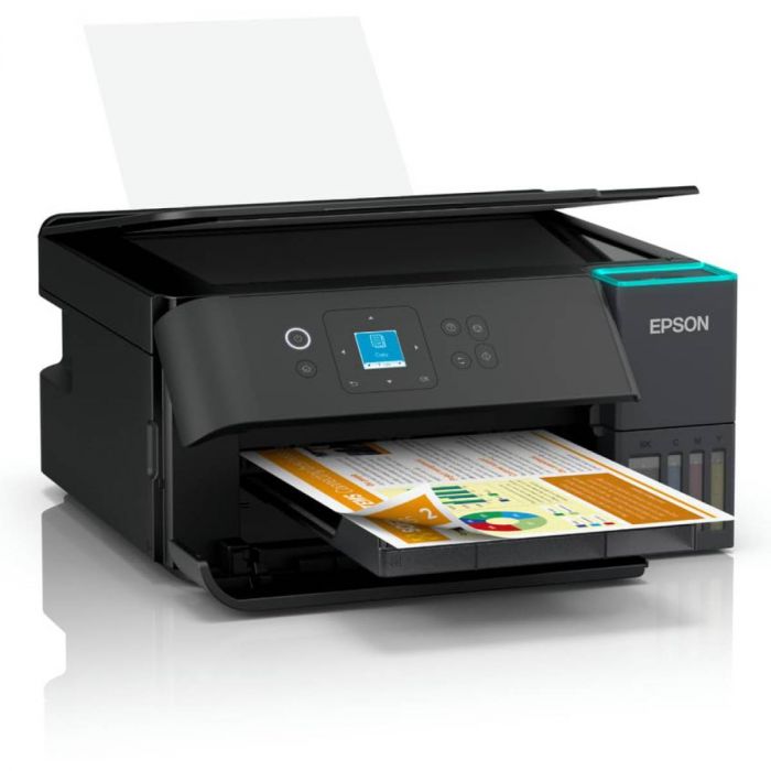 БФП ink color A4 Epson EcoTank L4360 33_20 ppm Duplex USB Wi-Fi 4 inks Black Pigment