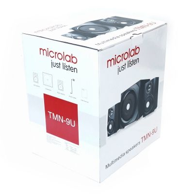 Акустична система MICROLAB TMN-9U 2.1, 40W, mini-jack, USB, SD, чорний
