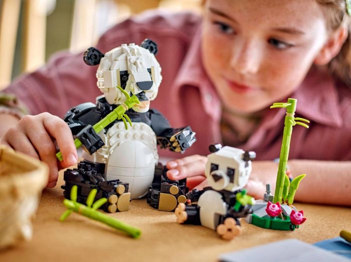Конструктор LEGO Creator Дикі тварини: пандові