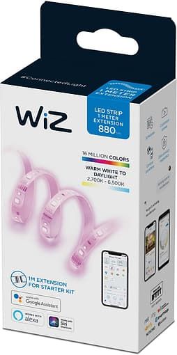 Подовжувач для стрічки 929002524801 WiZ LED 2700-6500К 800Лм 1 метр RGB Wi-Fi