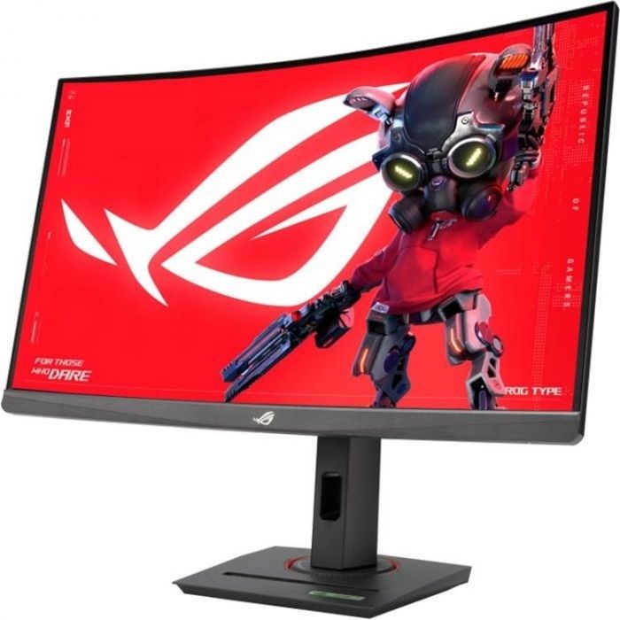 Монітор Asus 27" ROG Strix XG27WCS HDMI, DP, USB-C, Audio, VA, 2560x1440, 180Hz, 1ms, sRGB 125%, CURVED, AdaptiveSync, HAS, HDR400