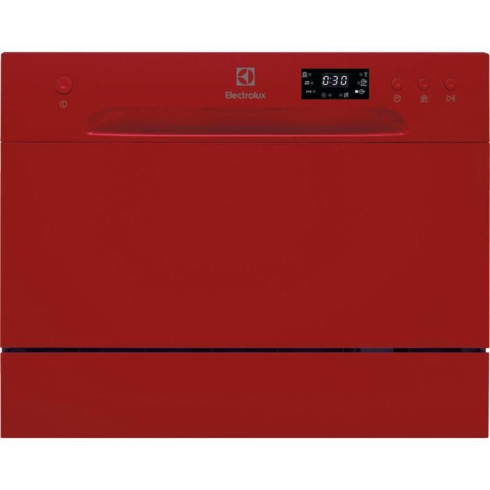 Посудомийна машина Electrolux настільна, 6компл., A+, 55см, дисплей, сірий