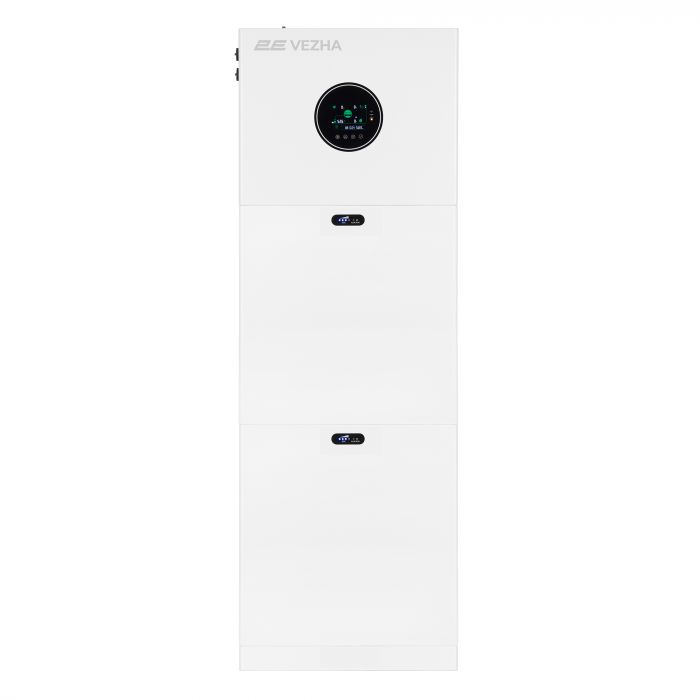 Система резервного живлення 2E PowerWall Vezha, 5000 Вт, 10.24 кВт/год, MPPT 5.5 кВт, WiFi, розширення ємності, паралельне підключення Система резервного живлення 2E PowerWall Vezha, 5000 Вт, 10.24 кВт/год, MPPT 5.5 кВт, WiFi, розширення ємності, паралельне підключення