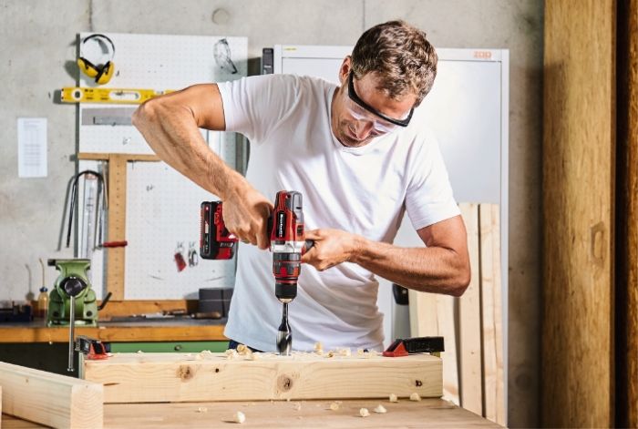 Шурупокрут-дриль ударний акумуляторний Einhell TE-CD 18·48 Li-i Solo PXC 18В 48Нм 0-400·0-1500об/хв 1.5кг без АКБ та ЗП