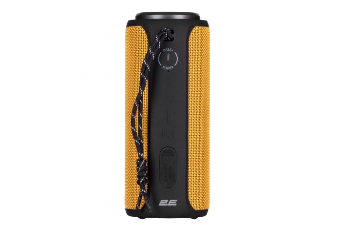 Акустична система 2E SoundXTube TWS, MP3, Wireless, Waterproof Yellow