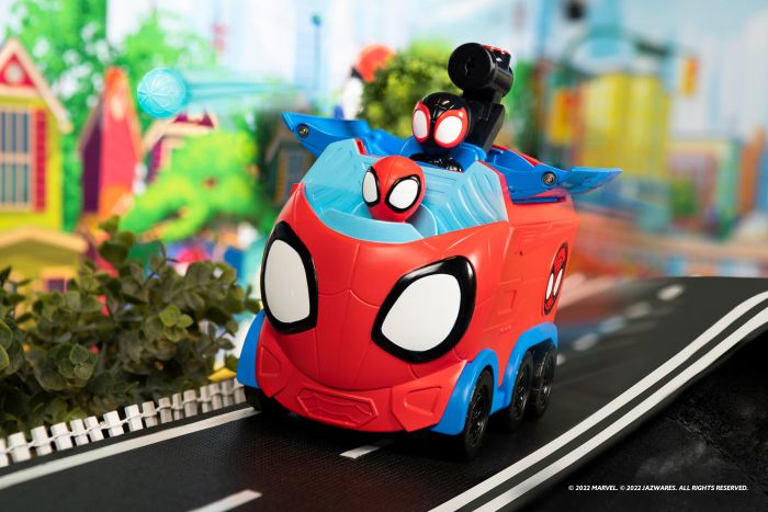 Машинка Spidey Deluxe Feature Vehicle Павутинний тягач