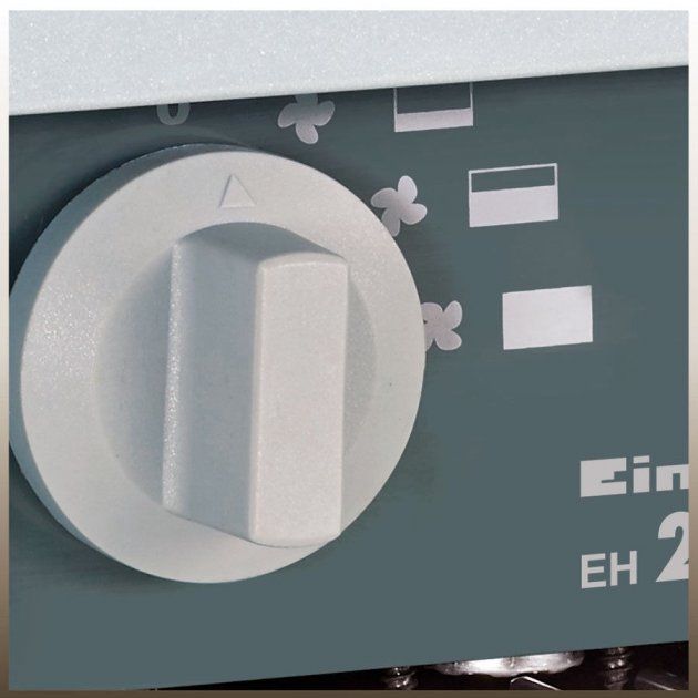 Обігрівач електричний Einhell EH 2000, 2кВт, 20м кв., нагрів. елемент тен, переносний, IP24, сірий