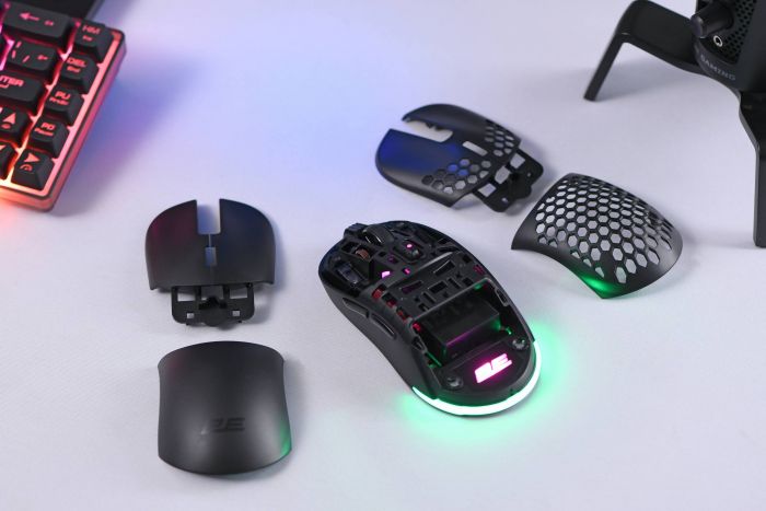 Миша 2E GAMING HyperDrive Lite WL, RGB, USB-A/WL, чорний