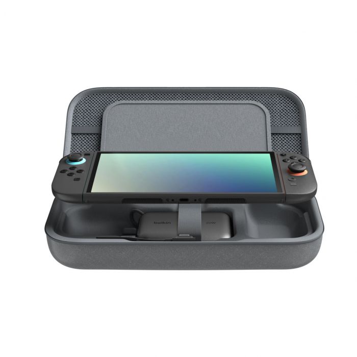 Чохол Belkin із акумулятором 10000мА·год для Nintendo Switch 2, Charcoal