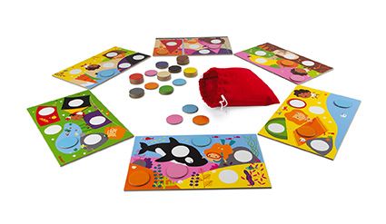 Настільна гра Janod Бінго. Вивчення кольору