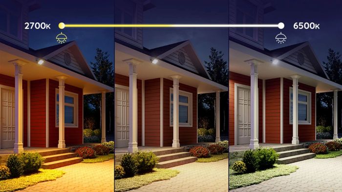 Набір настінних світильників Govee H7060 LED Smart Flood Lights, 4шт, RGBICWW, WI-FI/Bluetooth, чорний Набір настінних світильників Govee H7060 LED Smart Flood Lights, 4шт, RGBICWW, WI-FI/Bluetooth, чорний