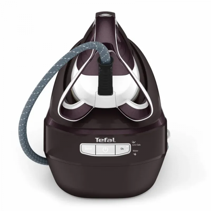 Праска-парогенератор Tefal Pro Express Ultimate, 3000Вт, 1200мл, паровий удар -600гр, постійна пара - 170гр, керам. підошва, бордовий