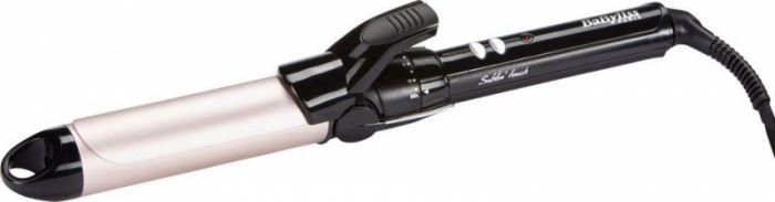 Плойка Babyliss Pro 180 large, 80Вт, темп.режимів-10, D -32mm, 110-180С, метал, чорний