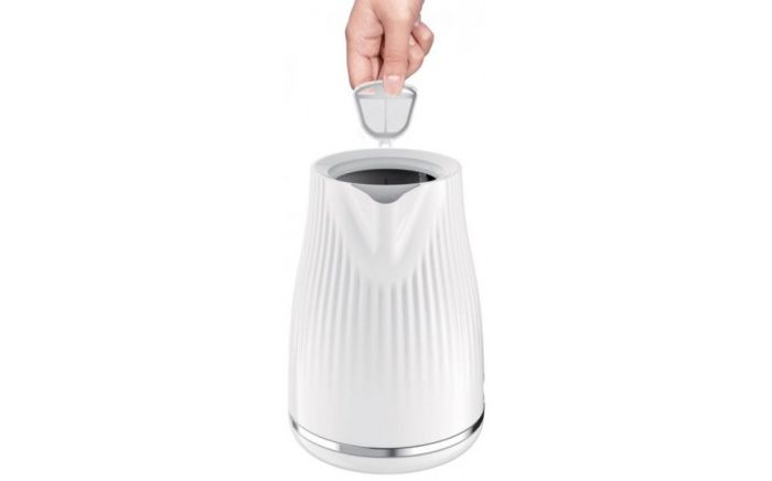 Електрочайник Tefal Loft 1.7л, Strix, пластик, білий