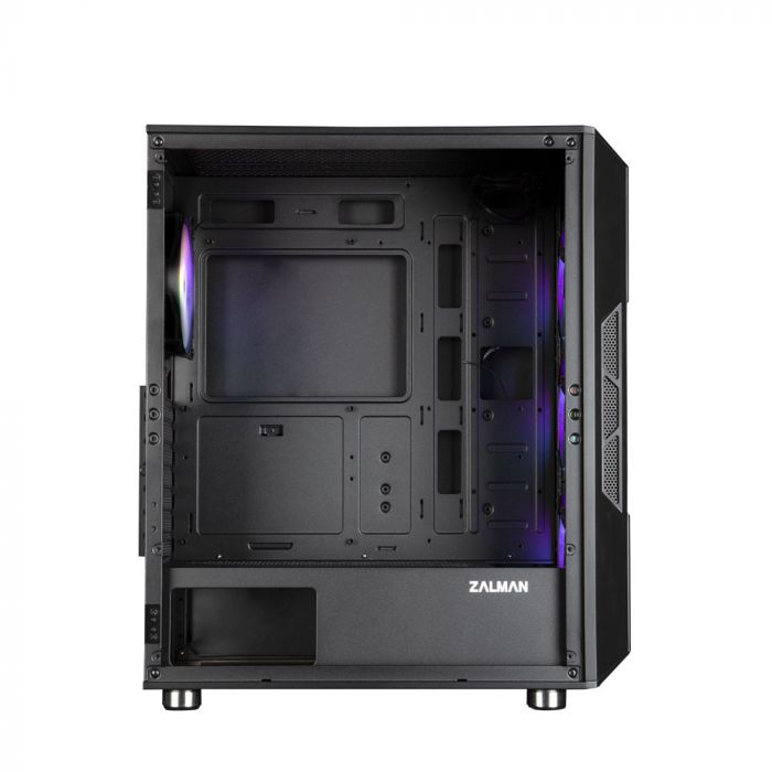 Корпус Zalman I3 Neo без БЖ, 1xUSB3.0, 2xUSB2.0, 4x120мм RGB, VGA 355мм, LCS ready, TG Side Panel, ATX, чорний