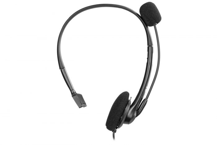 Гарнітура ПК моно On-ear 2E CH11 USB, omni-mic, 2м, чорний