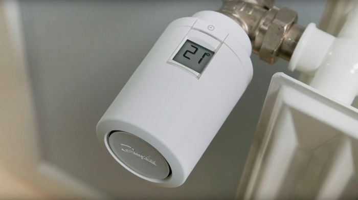 Термостатичний елемент Danfoss Eco, RA, M30х1.5, Bluetooth, білий