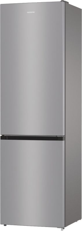 Холодильник з нижн. мороз. камерою Gorenje NRK6202EXL4 200х60х60см, 2 двері, 235( 96)л, А++, NoFrost+ , Зона св-ті, нержав