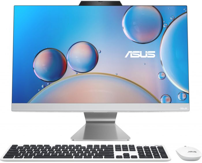 Комп'ютер персональний моноблок ASUS M3402WFAK-WPC0090 23.8" FHD AG, AMD R5-7520U, 16GB, F512GB, UMA, WiFi, кл+м, без ОС, білий