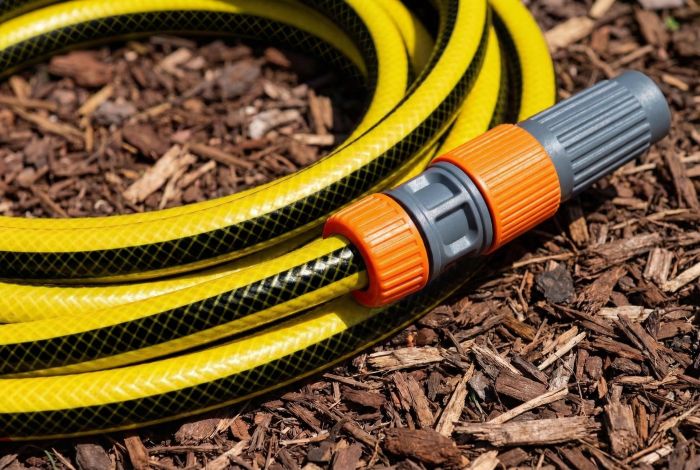 Шланг садовий 2E AquaFlex Solar 1/2" 20м 4 шари 13бар -10+60°C зрошувач конектор адаптер 2в1