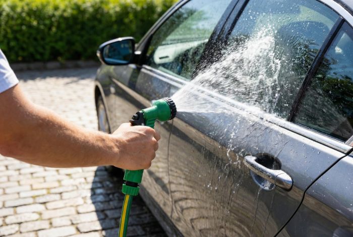 Шланг садовий 2E AquaFlex Emerald Pro 3/4" 20м 4 шари 20бар -10…+60°C зрошувач 2 конектори адаптер