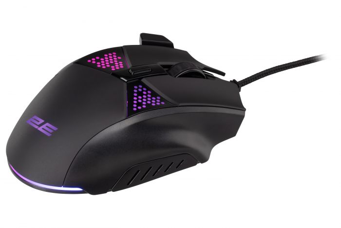 Миша 2E GAMING MG320, RGB, USB-A, чорний