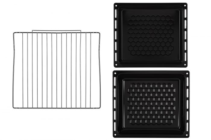 Плита ARDESTO комбі, 52л, 50x60см, конвекція, чавун, підсвічування, форсунки LPG (підключення газового балона), чорний