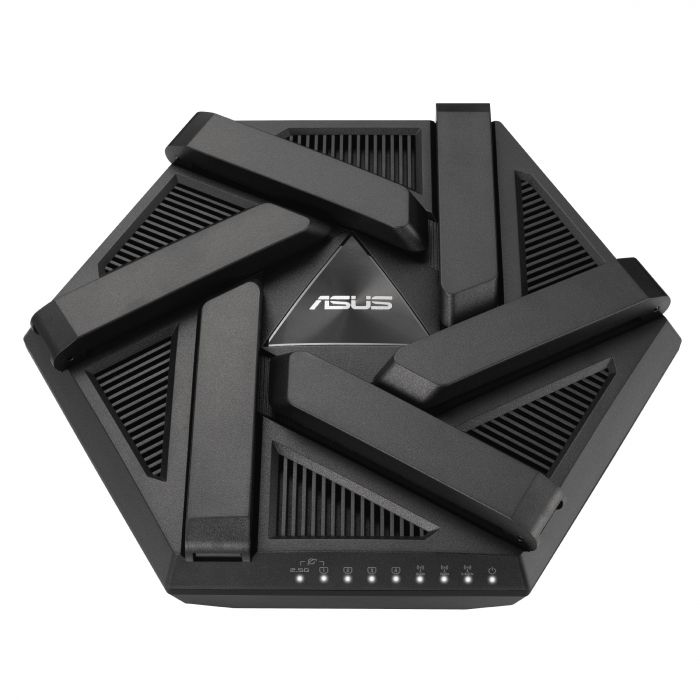 Маршрутизатор ASUS RT-AXE7800 AXE7800, 3xGE LAN, 1xGE WAN, 1x2.5GE LAN/WAN, 1xUSB3.2, MESH