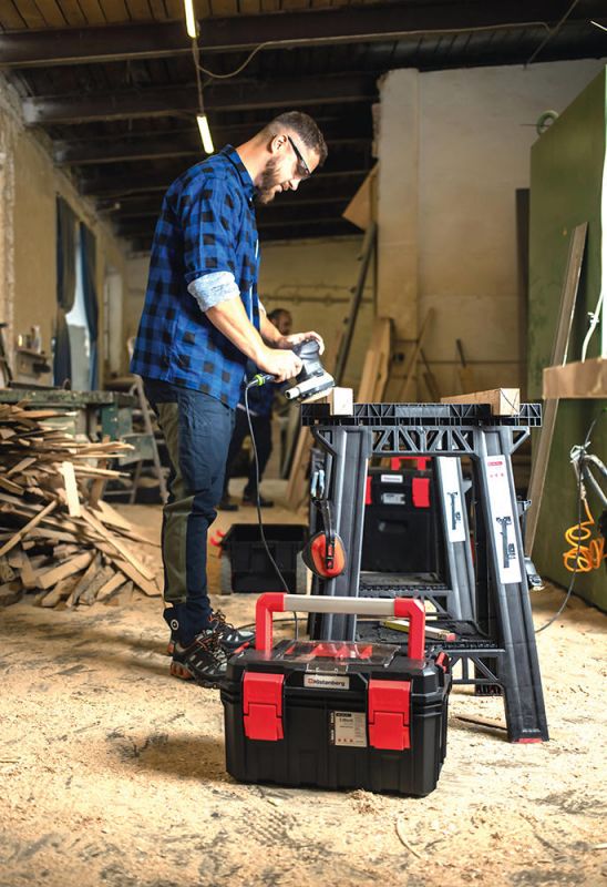 Козли складані Kistenberg до 175кг висота 77см пластик