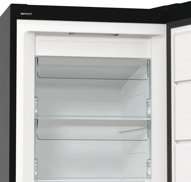 Морозильна камера Gorenje, 185.5x59.5х66.3, 280л, 1дв., A++, NF, диспл зовн., інвертор, чорний