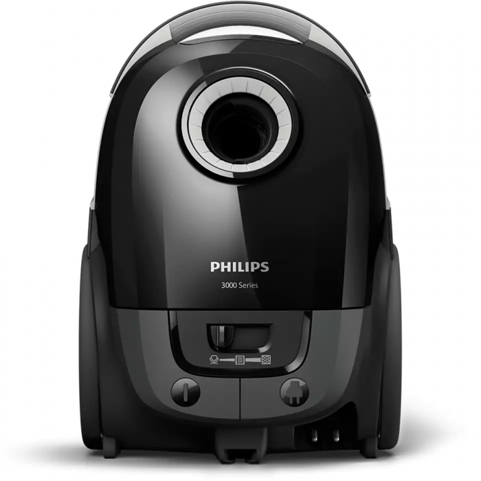 Пилосос Philips мішковий 3000 series, 900Вт, 3л, НЕРА, чорний