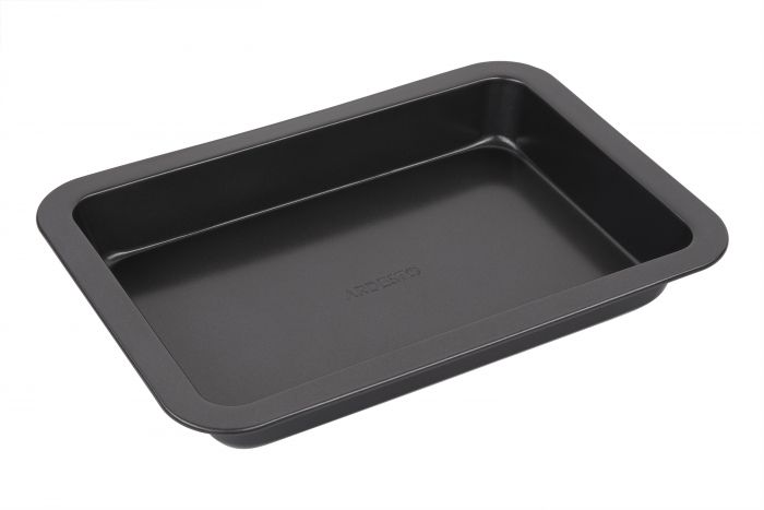 Форма для випікання ARDESTO Gemini, 34.5x24x4.5см, вуглецева сталь, прямокутна, сірий