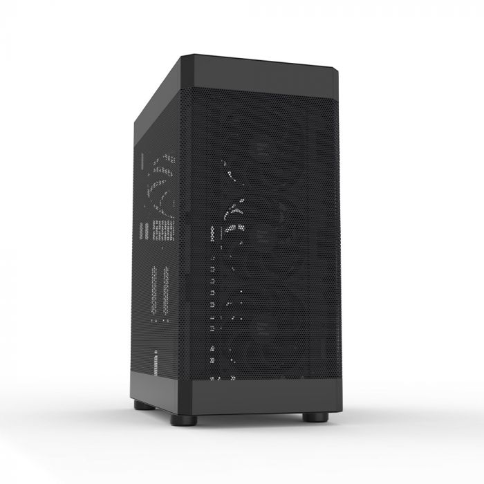 Корпус Zalman I4 без БЖ, 2xUSB3.0, 1xUSB2.0, 6x120мм, VGA 320мм, LCS ready, Mesh Side/Front Panel, ATX, чорний