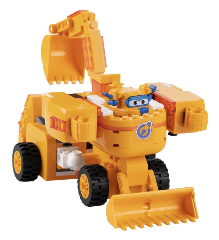 Конструктор-трансформер Super Wings Small Blocks 2в1 Buildable Transforming Vehicle Донні (Donnie)